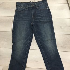 Lucky Brand crop Ava jeans